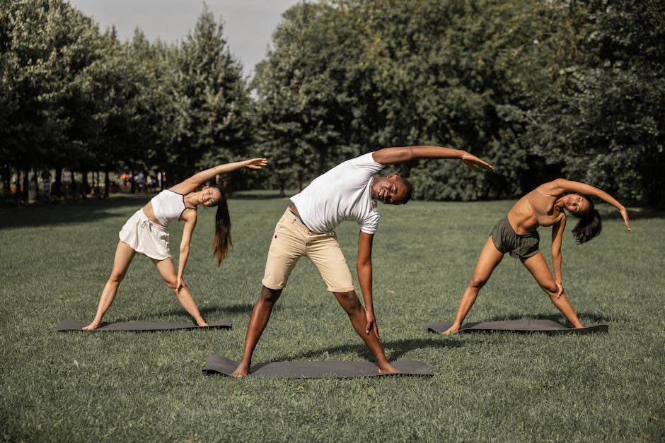 wöchentliches Training der Muskelgruppen